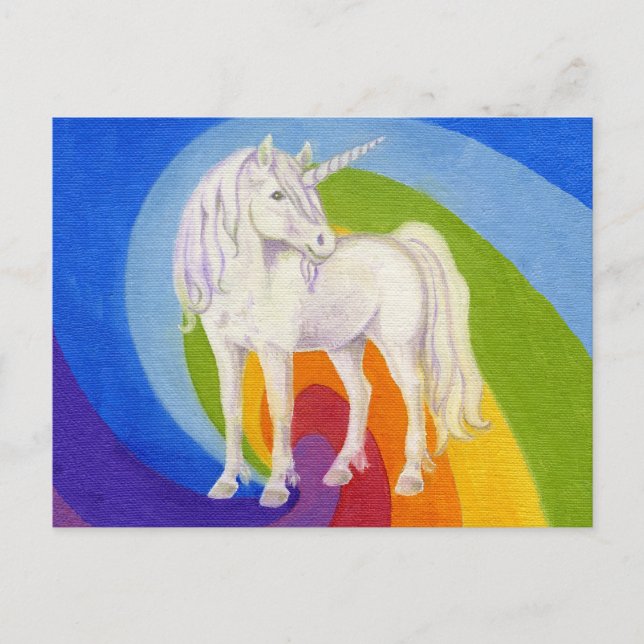 Cartão postal Unicorn (Frente)