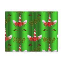 Unicorn Natal Acredita Verde