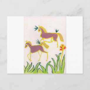 Cartão Postal Unicorn Sunshine