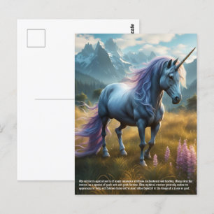 Cartão Postal Unicórnio