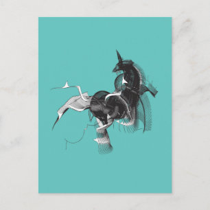 Cartão Postal Unicórnio de Digitas