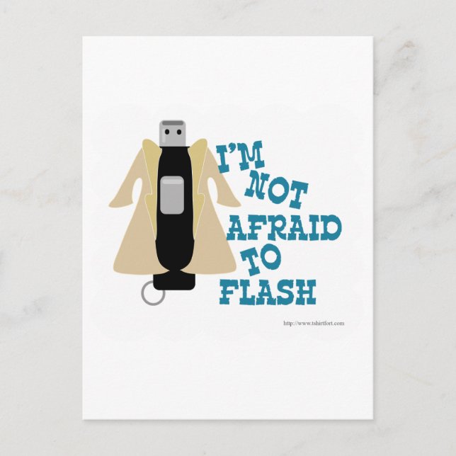 Cartão Postal Unidade Flash (Frente)