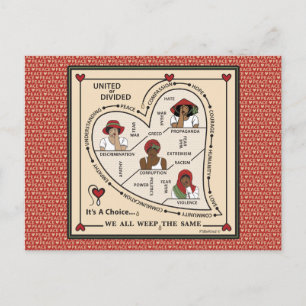Cartão Postal Unidos ou Divididos 1_