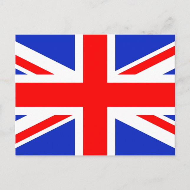 CARTÃO POSTAL "UNION JACK " (Frente)