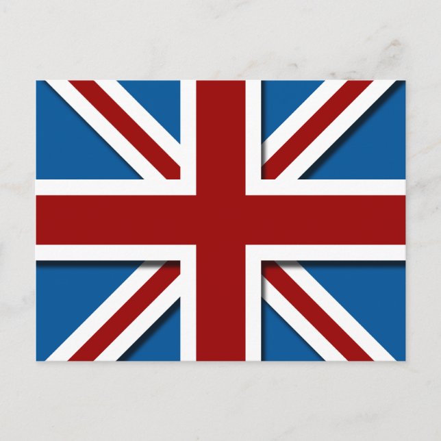 Cartão Postal Union Jack (Frente)