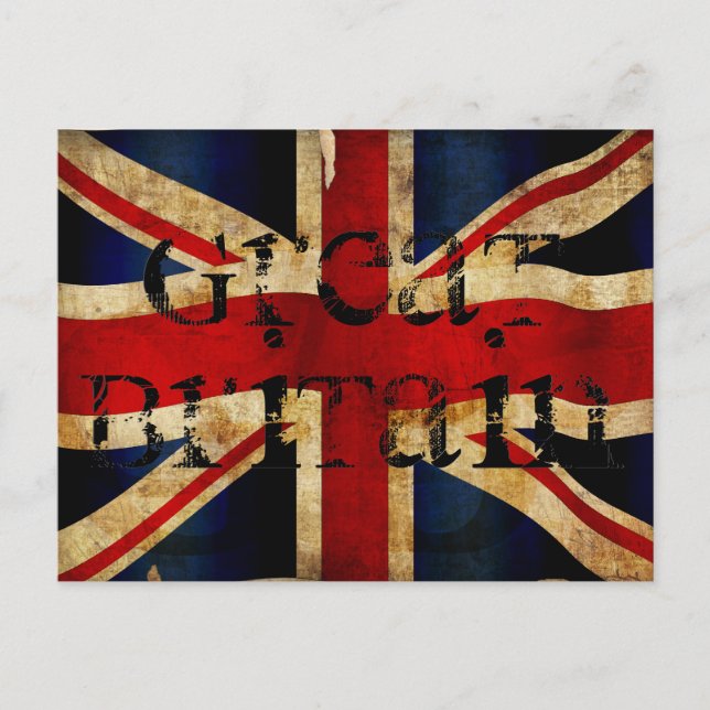 Cartão postal Union-Jack (Frente)