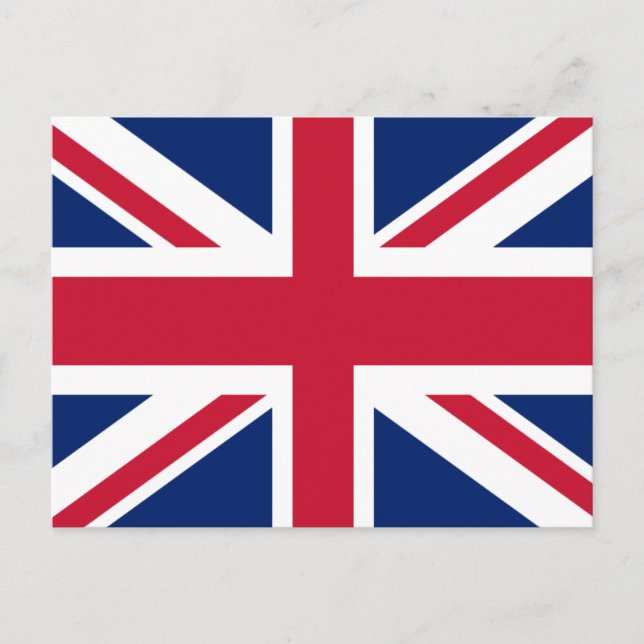 Cartão Postal Union Jack (Frente)