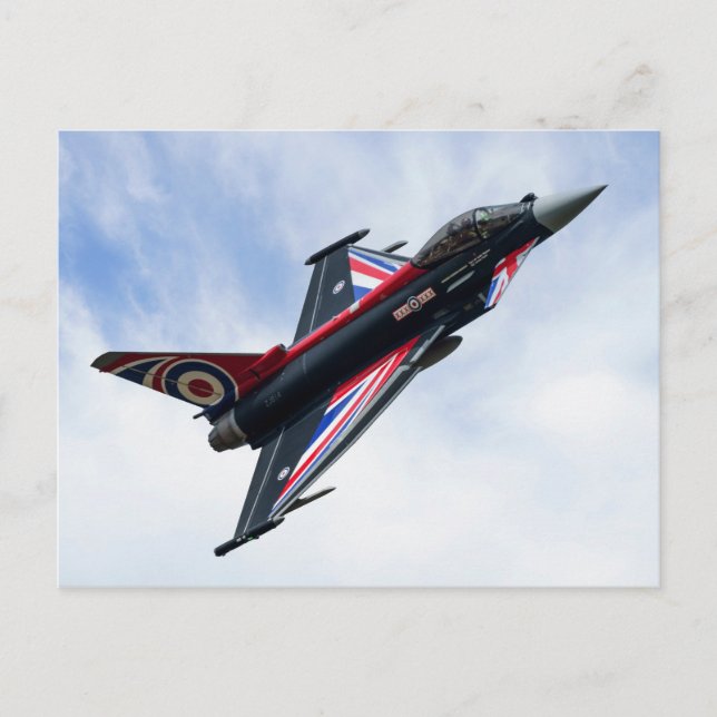 Cartão Postal Union Jack Typhoon (Frente)