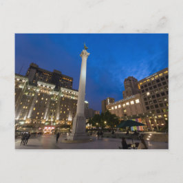 Cartão Postal Union Square Centro São Francisco