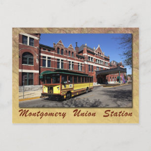 Cartão Postal Union Station, Montgomery, Alabama