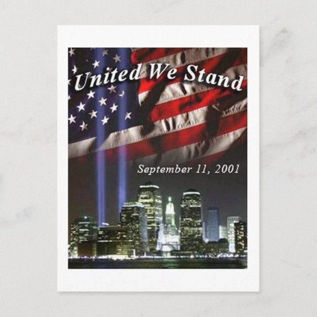 Cartão Postal United We Stand 3 (Frente)