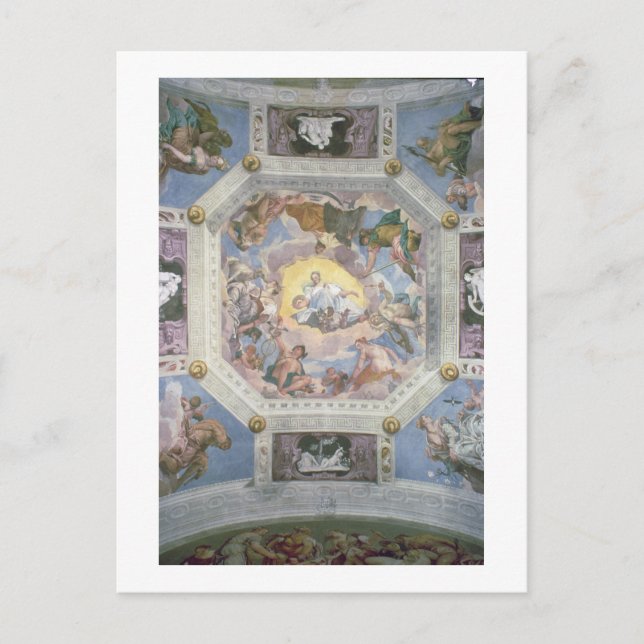 Cartão Postal Universal Harmony, ou Divine Love, do teto (Frente)