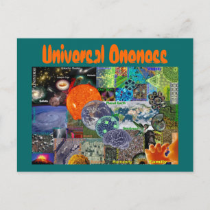 Cartão postal Universal Onness
