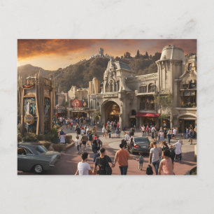 Cartão Postal Universal Studios Hollywood (3)