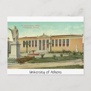 Cartão Postal Universidade de Atenas, postais