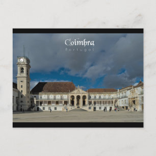 Cartão Postal Universidade de Coimbra - Viagem Art