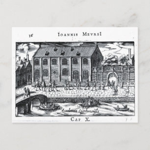 Cartão Postal Universidade de Leiden, "Atenas Holandesa"