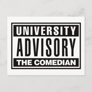 Cartão Postal Universitário Conselheiro Do Comediante