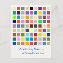 Universo das Cores, arco-íris e mais - 81 tons