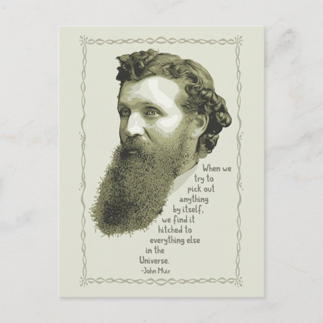 Cartão Postal Universo Muir (Frente)