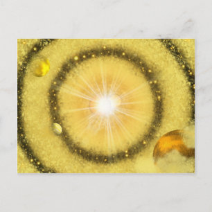 Cartão Postal universo mygoldenso