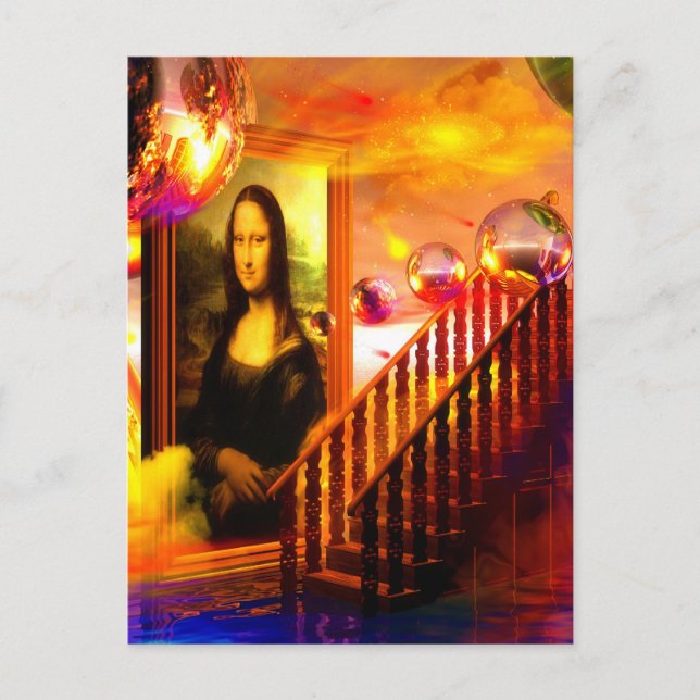 Cartão Postal Universo paralelo (Frente)