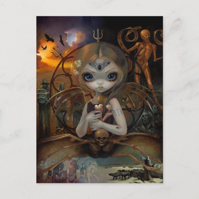 Cartão postal "Unseelie Court: Famine" (Frente)