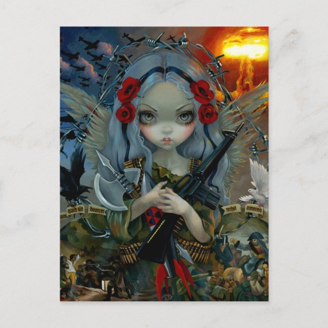 Cartão Postal "Unseelie Court:  Guerra" Cartão-postal (Frente)