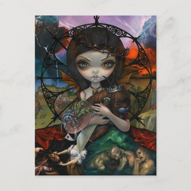 Cartão postal "Unseelie Court: Wrath" (Frente)