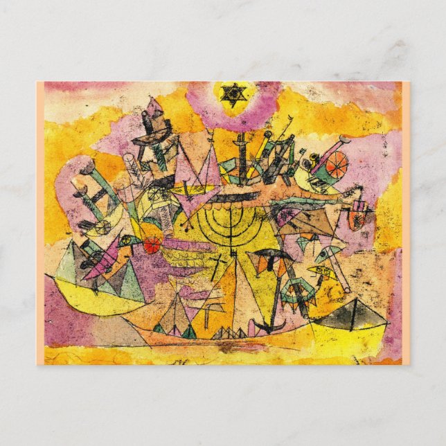 Cartão Postal Unstern der Schiffe, The Unlucky Ships (Frente)