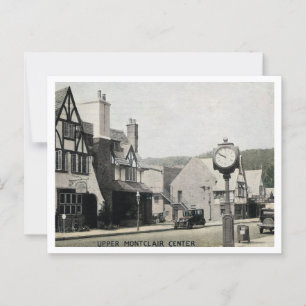 Cartão Postal Upper Montclair Nj Valley Road 1920