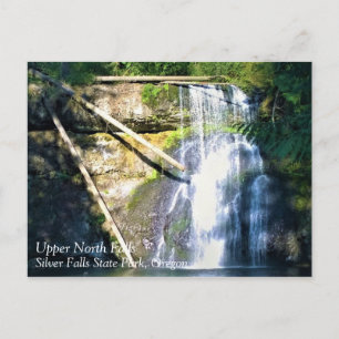 Cartão Postal Upper North Falls, OR