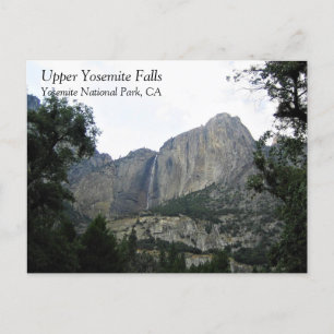 Cartão Postal Upper Yosemite Falls, Parque Nacional de Yosemite,