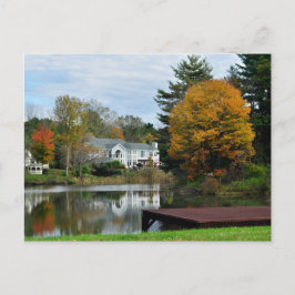 Cartão Postal Upstate do outono NY