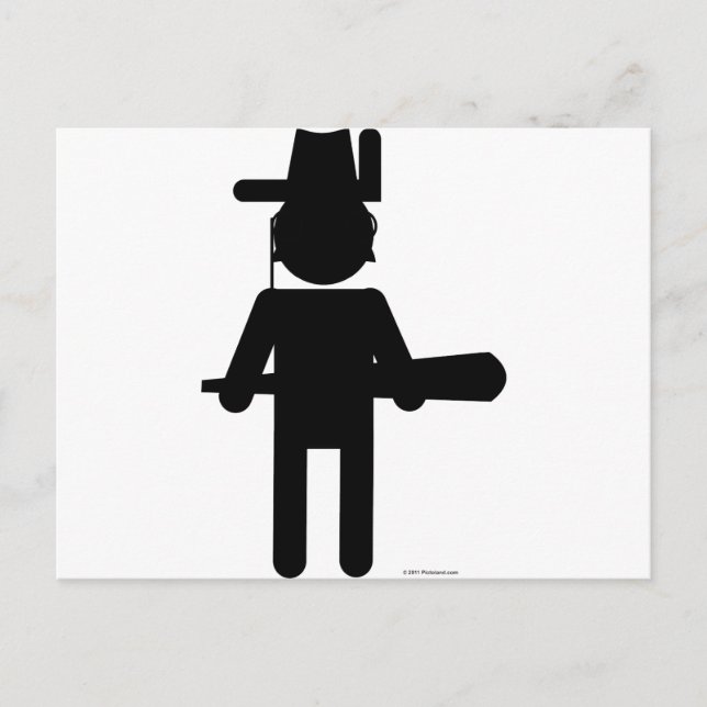 Cartão Postal Ursinho Roosvelt (Frente)