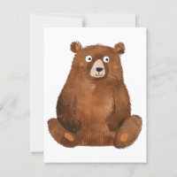 Urso castanho-branco