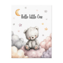 Urso de Teddy "Alô Pequeno"