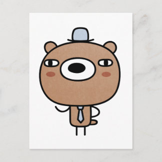 Cartão Postal Urso do rico