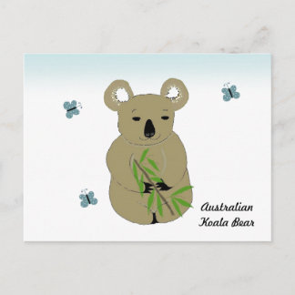 Cartão Postal Urso Koala