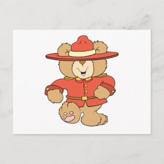 Cartão Postal Urso Montanhista Canadense