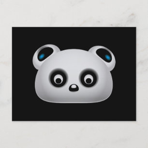 Cartão Postal Urso Panda