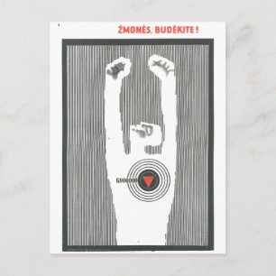 Cartão Postal URSS CCCP Guerra Fria União Soviética Cartazes de 