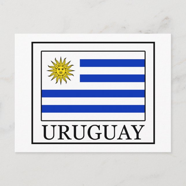 Cartão Postal Uruguai (Frente)
