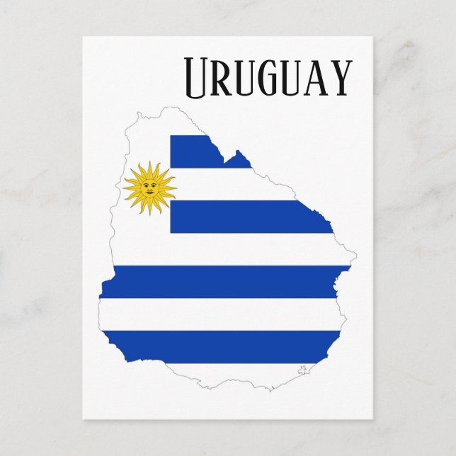 Cartão Postal Uruguai (Frente)