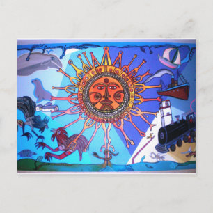 Cartão Postal Uruguai Conrad Wall