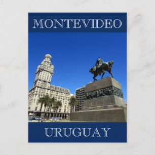 Cartão Postal uruguay montevideo plaza