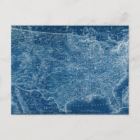 US Map Blueprint