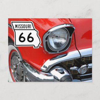 Cartão Postal US Route 66 Travel Postcard