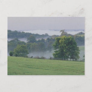Cartão Postal USA, Kentucky. Rolling hills of the Bluegrass