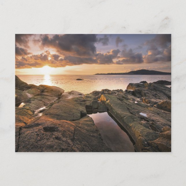 Cartão Postal USA, Washington, San Juan Islands.  A dramatic 2 (Frente)